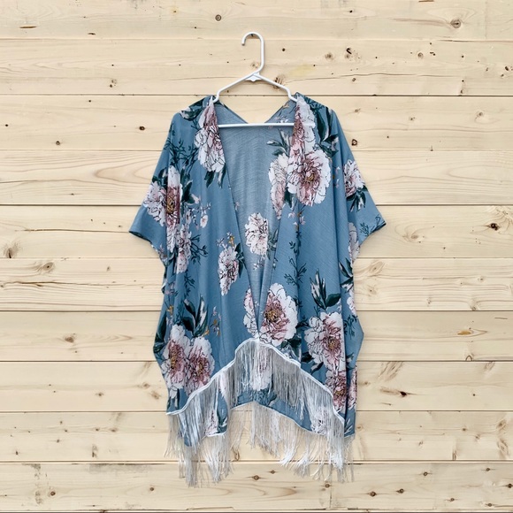 Brand New Fringe Kimono - 1 LEFT